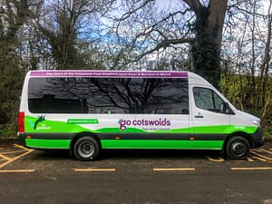A Go Cotswolds minibus
